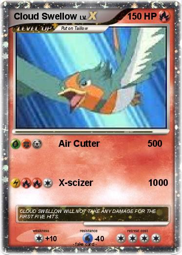 Pokemon Cloud Swellow
