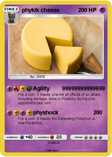 Pokemon phykik cheese