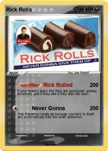 Pokemon Rick Rolls