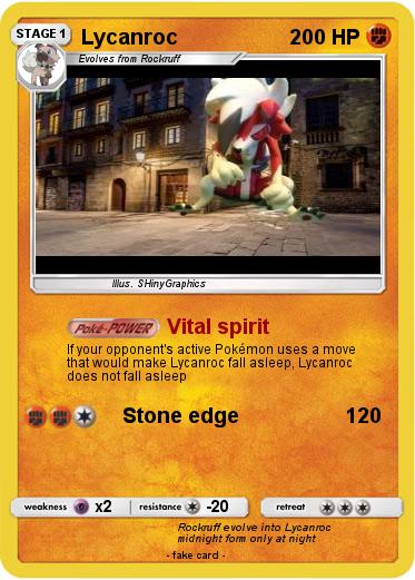 Pokemon Lycanroc