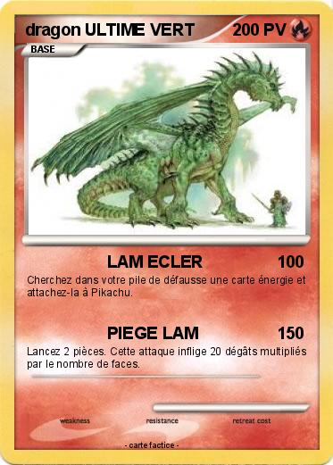Pokemon dragon ULTIME VERT