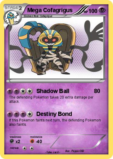 Pokemon Mega Cofagrigus