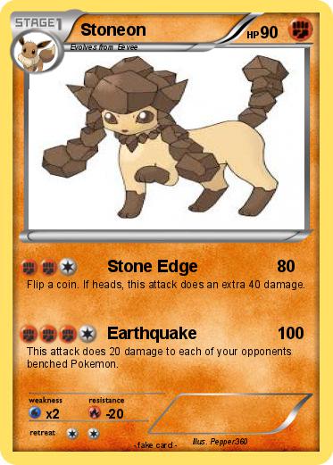 Pokemon Stoneon