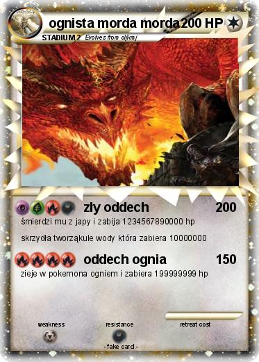 Pokemon ognista morda morda