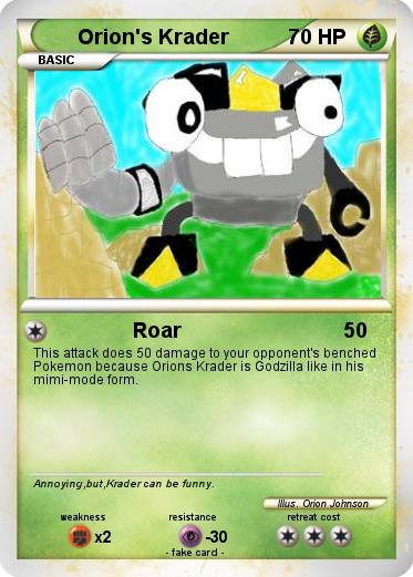 Pokemon Orion's Krader