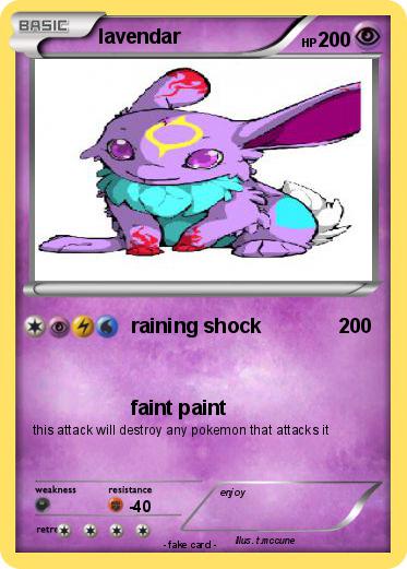 Pokemon lavendar