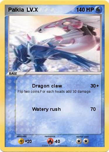 Pokemon Palkia  LV.X