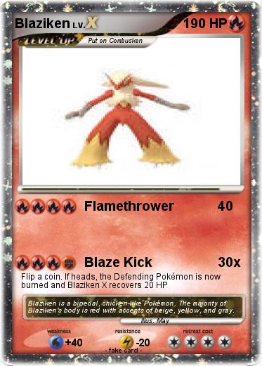 Pokemon Blaziken
