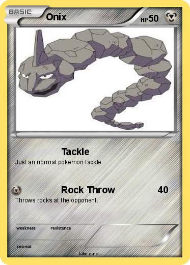 Pokemon Onix