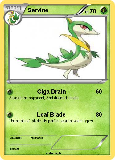 Pokemon Servine