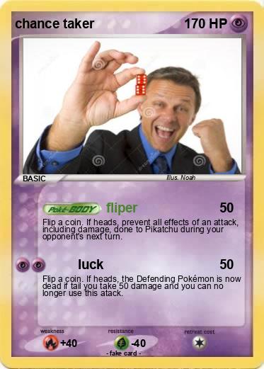 Pokemon chance taker