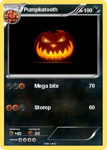 Pokemon Pumpkatooth