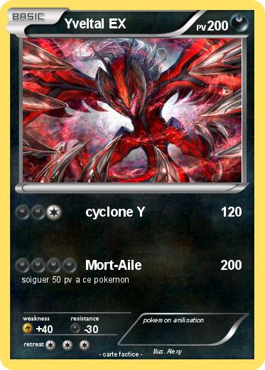 Pokemon Yveltal EX