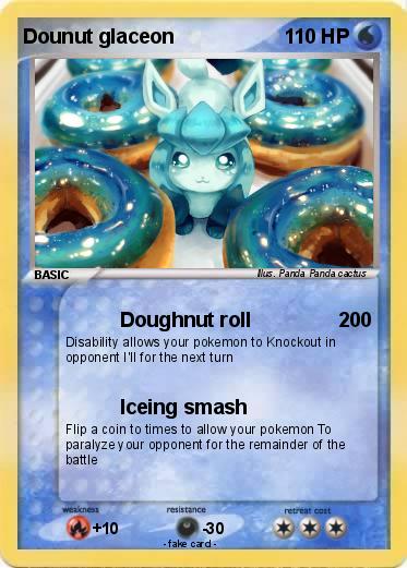 Pokemon Dounut glaceon