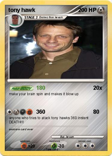 Pokemon tony hawk