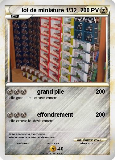 Pokemon lot de miniature 1/32