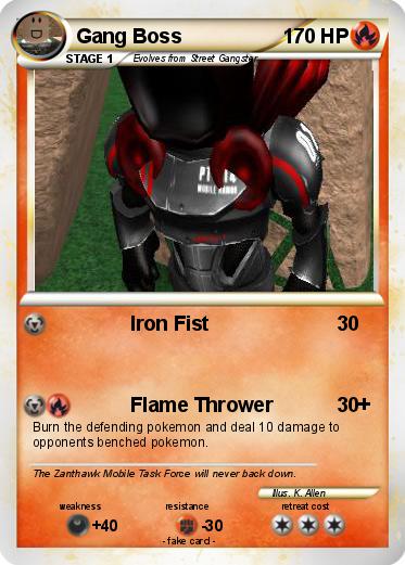 Pokemon Gang Boss