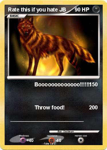 Pokemon Rate this if you hate JB