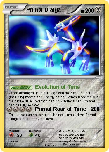 Pokemon Primal Dialga