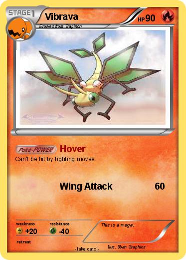 Pokemon Vibrava