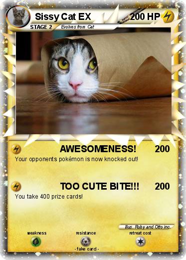 Pokemon Sissy Cat EX