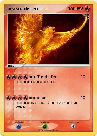 Pokemon oiseau de feu