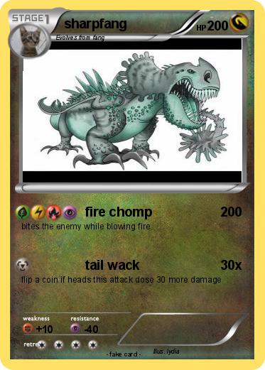 Pokemon sharpfang