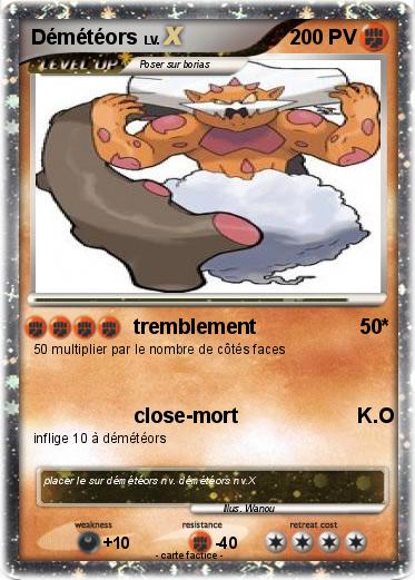 Pokemon Démétéors