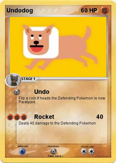 Pokemon Undodog