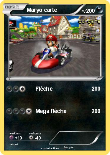 Pokemon Maryo carte