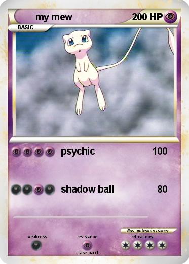 Pokemon my mew