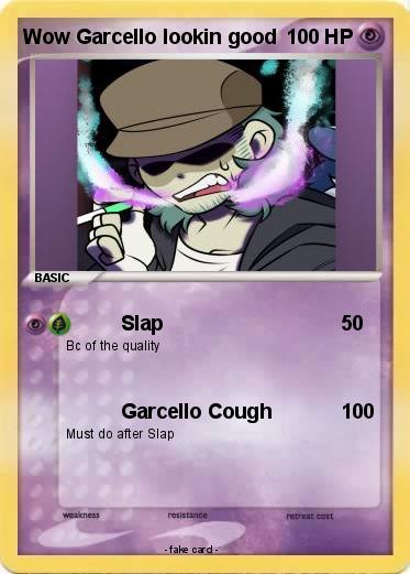 Pokemon Wow Garcello lookin good