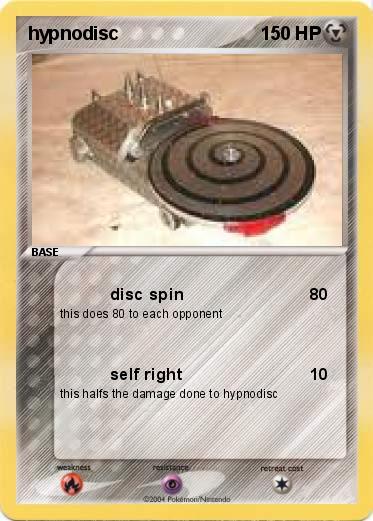 Pokemon hypnodisc