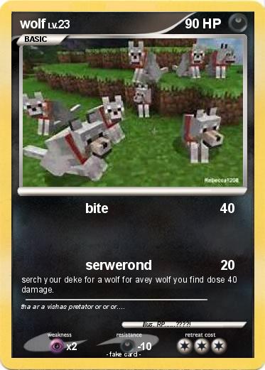 Pokemon wolf