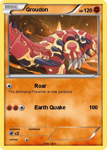 Pokemon Groudon