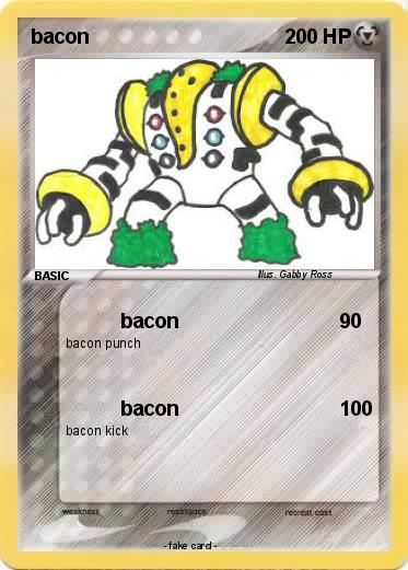 Pokemon bacon