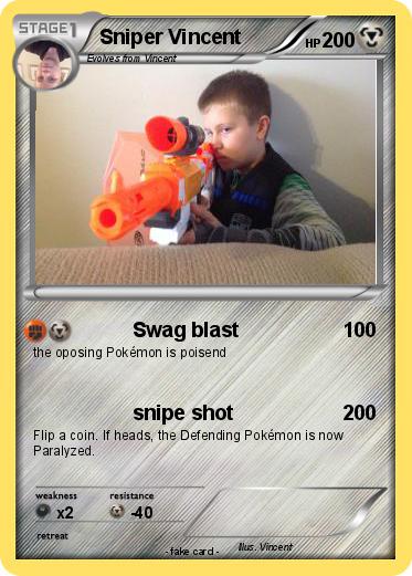 Pokemon Sniper Vincent
