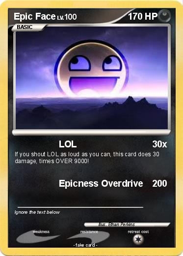 Pokemon Epic Face