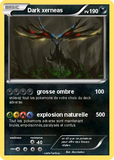 Pokemon Dark xerneas