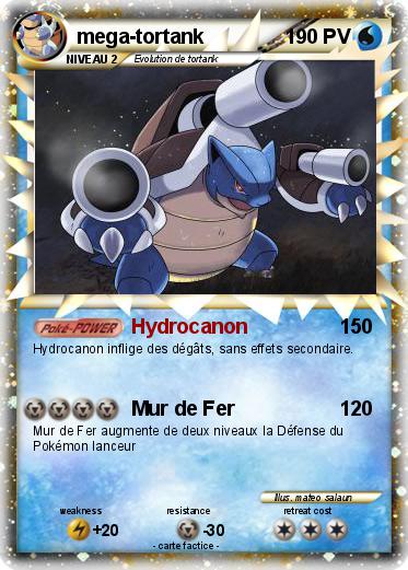 Pokemon mega-tortank