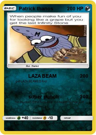 Pokemon Patrick thanos