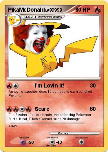 Pokemon PikaMcDonald
