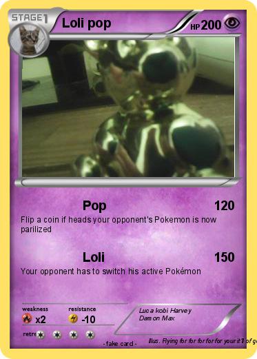 Pokemon Loli pop
