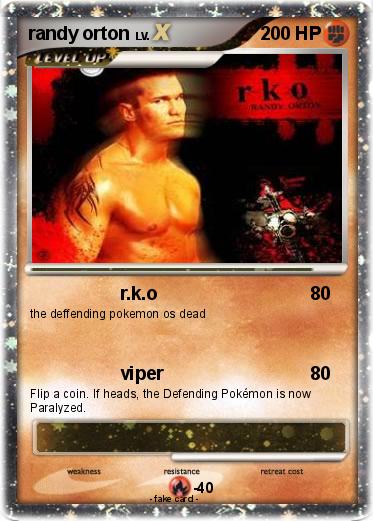 Pokemon randy orton