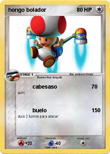 Pokemon hongo bolador