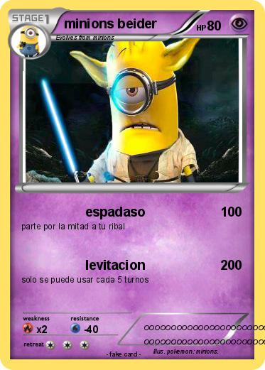 Pokemon minions beider