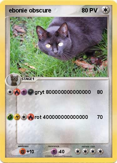 Pokemon ebonie obscure