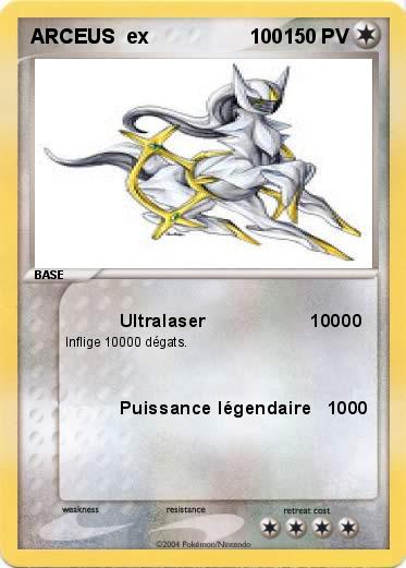 Pokemon ARCEUS  ex                  100