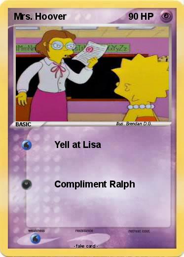 Pokemon Mrs. Hoover