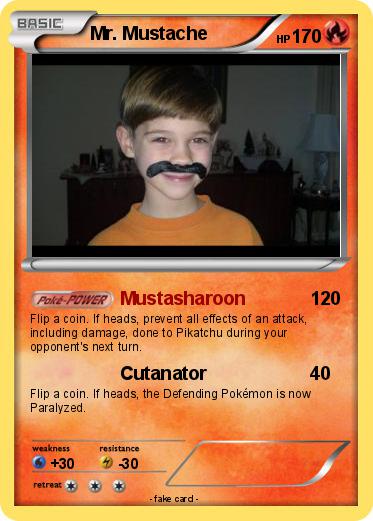 Pokemon Mr. Mustache